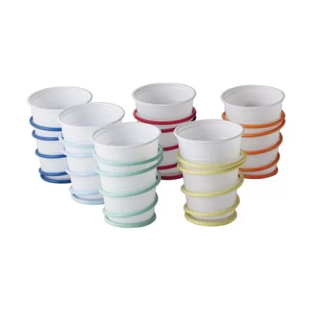 Portabicchieri filo col.-Cf.6