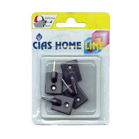 Ganci bris marrone 4 Pz.Bilux