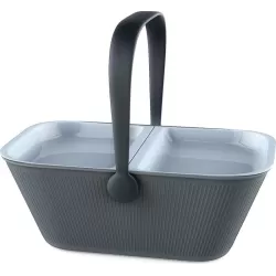 PetNic, Cestino da viaggio grigio - Alessi