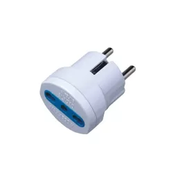 Adattatore spina schuko presa 10-16 apmer bianco