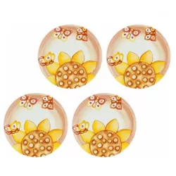 Set 4 sottobicchieri in porcellana Marisol - Thun