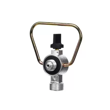 Rubinetto raccordo per valvola italiana campingaz