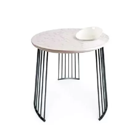 Momento di ghiaccio (con bolle) (Metallo nero) - Lladrò