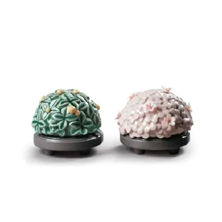 Vaso di fiori giapponese (arancio-ciliegio) - Lladrò