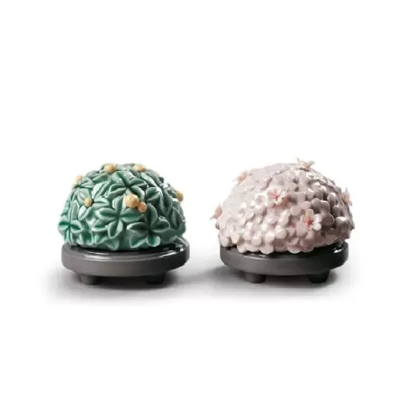 Vaso di fiori giapponese (arancio-ciliegio) - Lladrò