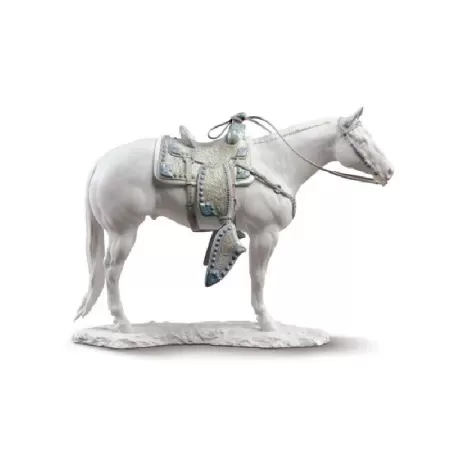 Quarter Horse Bianco - Lladrò