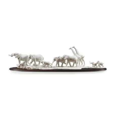 Savana Africana (bianco) - Lladrò