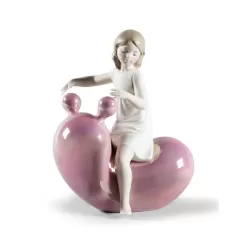 La mia altalena palloncino (rosa) - Lladrò