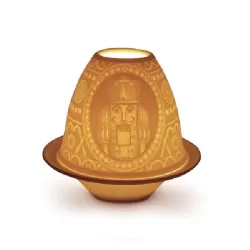 Litofania schiaccianoci con piato - Lladrò