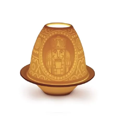 Litofania schiaccianoci con piato - Lladrò