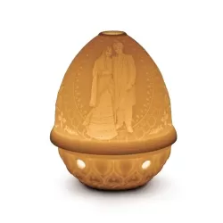 Lithophane votive light - indian wedding - Lladrò