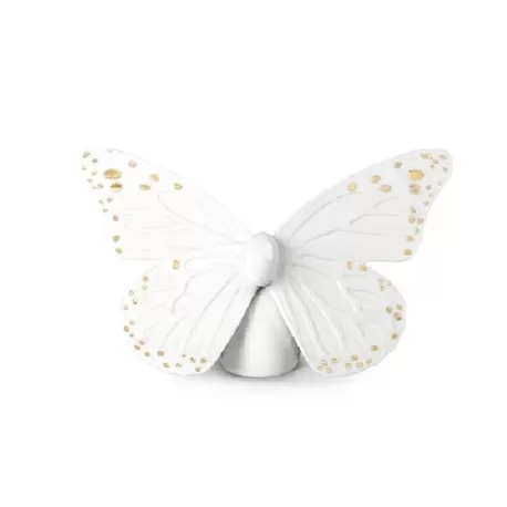 Farfalla (bianco-oro) - Lladrò