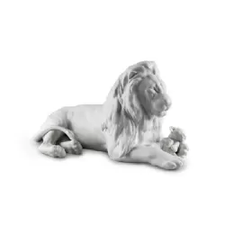 Leone con cucciolo - Lladrò