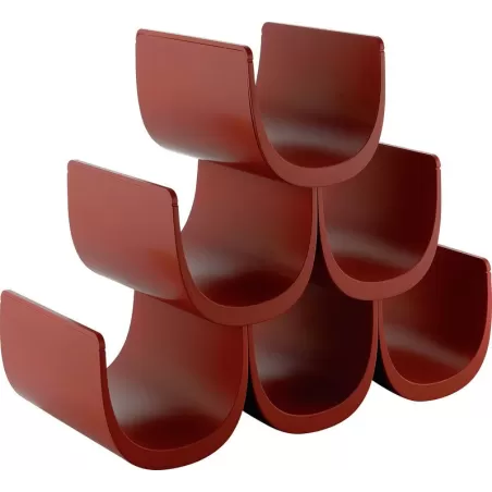 Noè, Portabottiglie rosso - Alessi