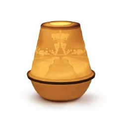 Litofania Luci della citta - Lladrò