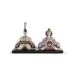 Hina Dolls (beige e rosa) - Lladrò