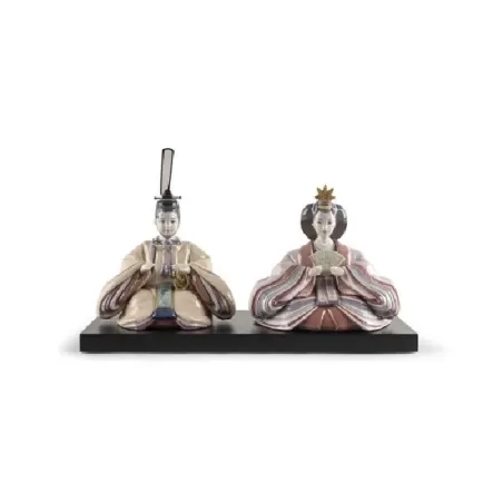 Hina Dolls (beige e rosa) - Lladrò