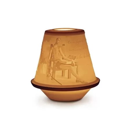 Litofania Don Chischiotte - Lladrò