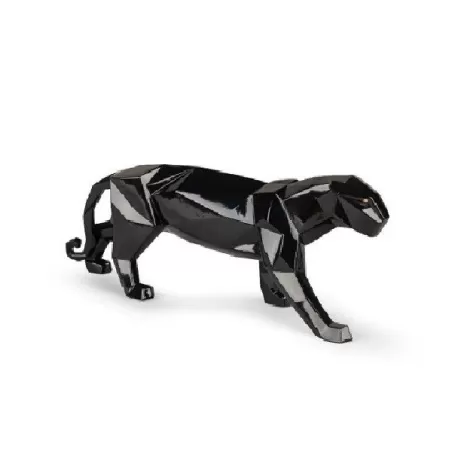 Pantera (nero glassare) - Lladrò