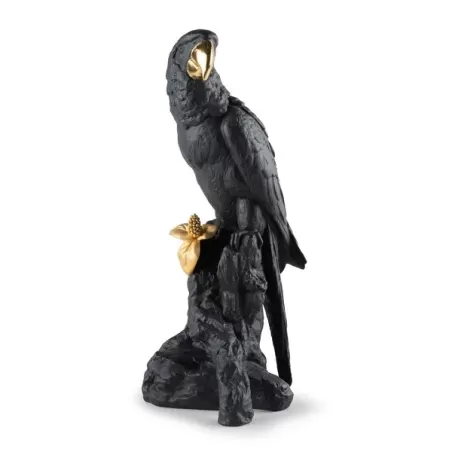 Ara (nero-oro) - Lladrò