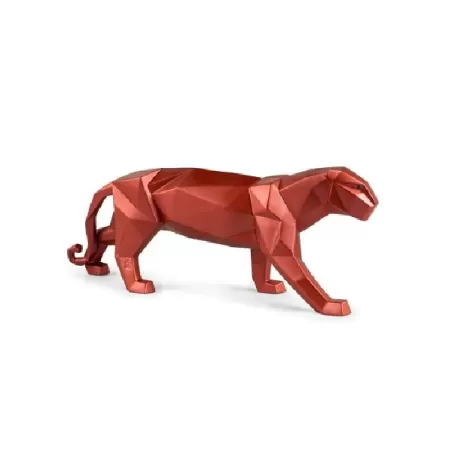 Pantera (rosso metallizzato) - Lladrò
