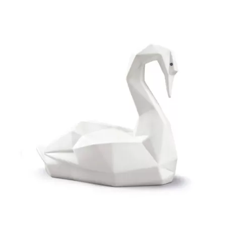 Cigno (bianco satinato) - Lladrò