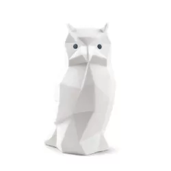Gufo (bianco satinato) - Lladrò