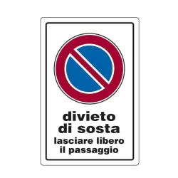 Cartello divieto di sosta