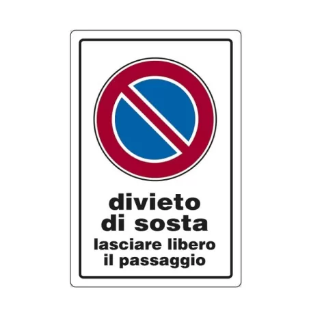 Cartello divieto di sosta