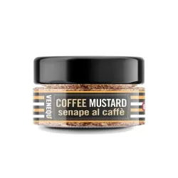 Coffee Mustard - Senape al Caffè - In vasetto vetro Gr. 120 - Venequ