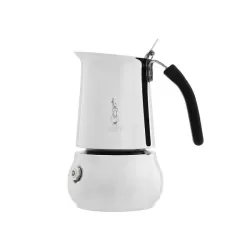 Caffettiera inox kitty nera tazze 2