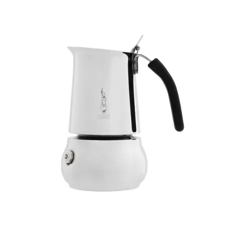 Caffettiera inox kitty nera tazze 2