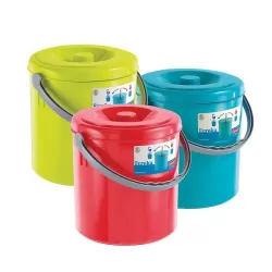 Pattumiera con coperchio Lt.25