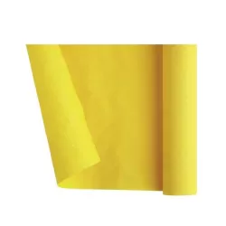 Tovaglia carta gialla Cm.120x7