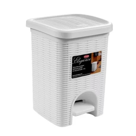 Pattumiera Lt.20 elegance bianca