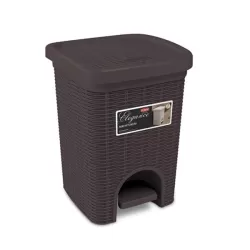 Pattumiera Lt.6 elegance moka