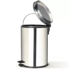 Pattumiera pedale Lt.12 inox