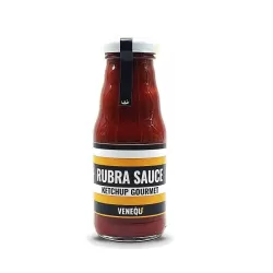 Rubra Sauce  Ketchup Gourmet - In vasetto vetro Gr. 220 - Venequ
