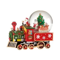 Tutti al parco, Treno con boule de neige con carillon - L'oca Nera