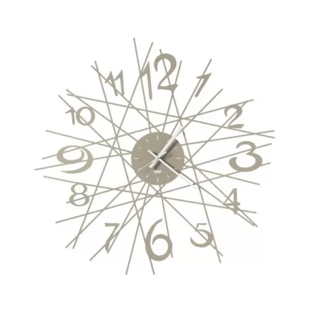 Orologio Zig Zag, Beige - Arti e Mestieri