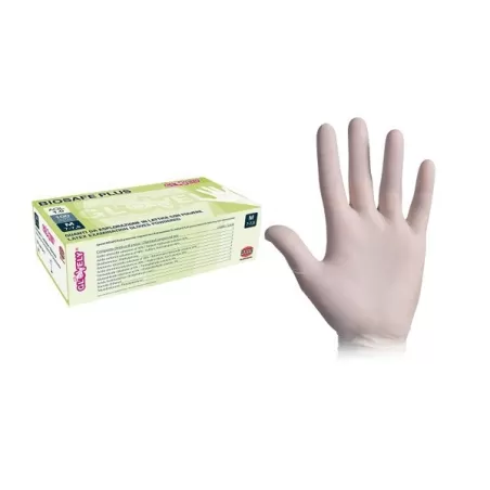 Guanti lattice monouso m