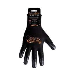 Guanti poliuretano neri tg8