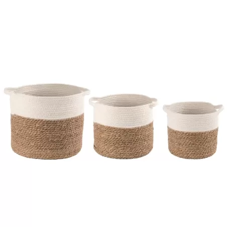 Cesti Con Manici - Set 3 Pz - L'oca Nera