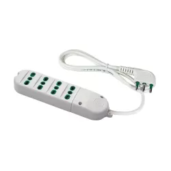 Presa multipla 4 prese bipasso spina 16 amper