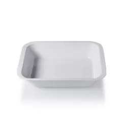 Vaschetta 25x35x4 malamina bianca