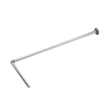 Asta tenda doccia Cm.80-80-80 angolare