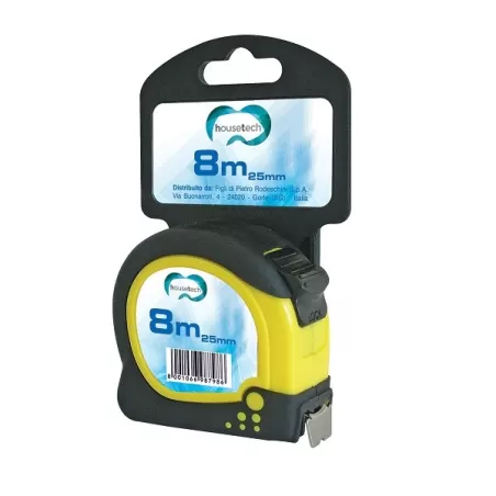 Flessometro rubber Mt.8 Mm.25