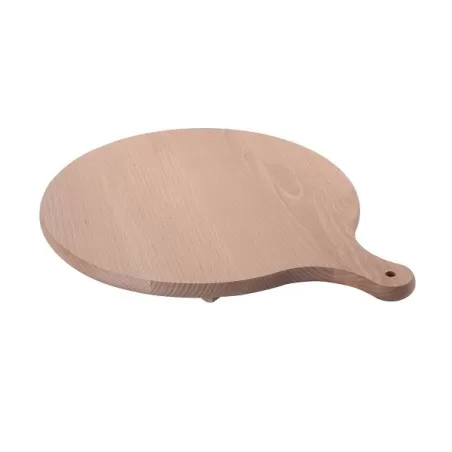 Tagliere legno rotondo 1 manico Cm.30