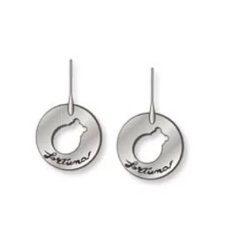 Orecchini Message Coin fortuna - Thun