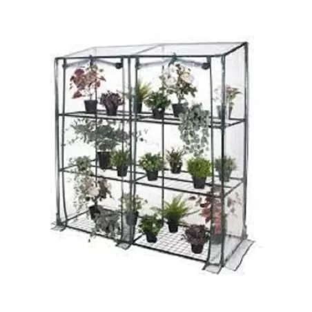 Serra 3 ripiani con telo trasparente Cm.152x135x50